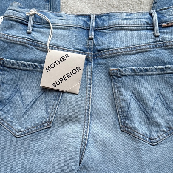 Anthropologie Mother Superior Blue Women's Jeans - Picture 10 of 14